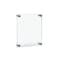 Azar Displays Floating Acrylic Wall Frame, Silver, Holds 8.5" x 11", Overall 12.5" x 15" 105514 - alternate 1